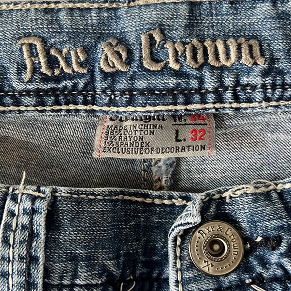 Axe & Crown Jeans Mens Axe Crown 34x32 Jeans Poshmark